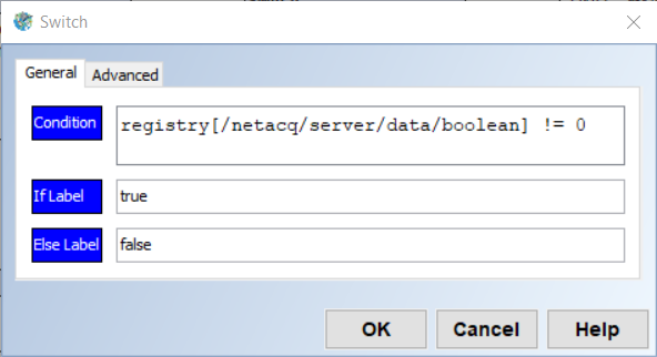 switch config