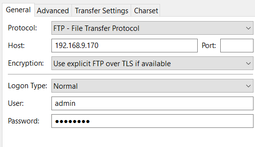 ftp setup