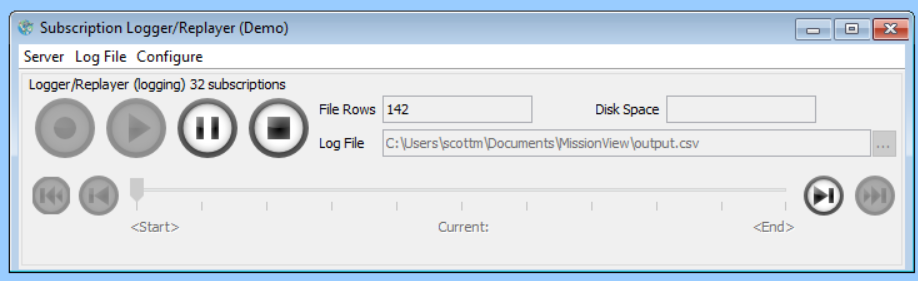 logging/playback